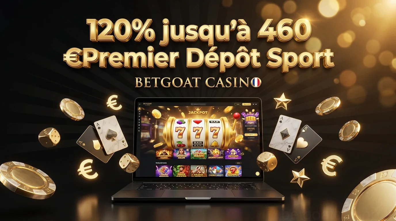 120% jusqu'à 460 €Premier Dépôt Sport
